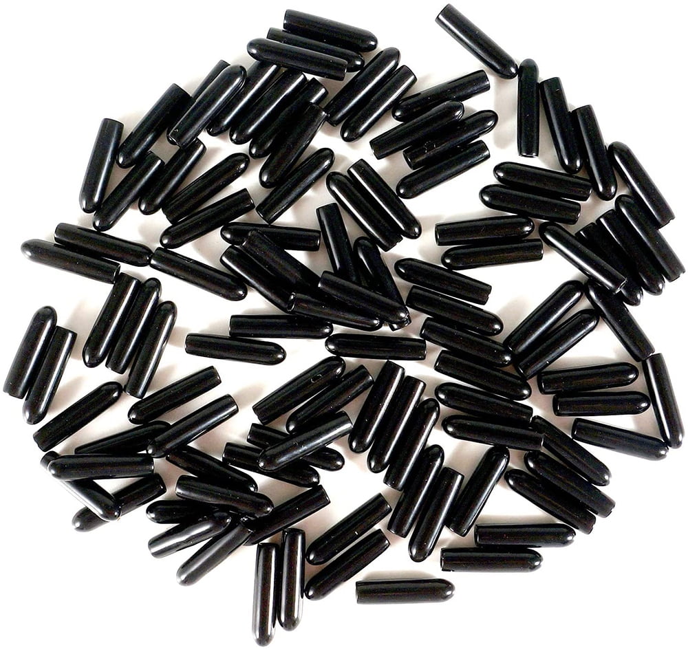 PVC Rubber Screw Thread Protection Eco-Friendly Sleeve Round Tube Bolt Cap Cover Black Inner Dia 55mm 50pcs PVC Rubber Screw Thread Protection Eco-Friendly Sleeve Round Tube Bolt Cap Cover Black Inner Dia 55mm 50pcs