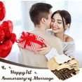 thumbnail image 7 of Yibo 1st Anniversary Blanket Gifts for Couple,One Year Anniversary Wedding Gifts for Boyfriend,Girlfriend,1 Year Anniversary Wedding Gifts for Her,Him,, 7 of 7