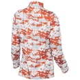 thumbnail image 3 of Women's Texas Orange Texas Longhorns Digital Camo Performance Quarter-Zip Pullover Jacket, 3 of 3