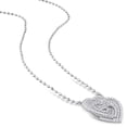 thumbnail image 4 of Everly Women's Created Sapphire Sterling Silver Necklace, 4 of 8