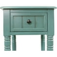 thumbnail image 2 of Decor Therapy Simplify 1 Drawer Accent Table, Turquoise, 14 x 14 x 28", 2 of 6