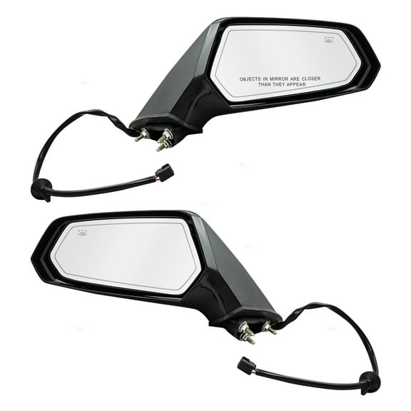 Brock Power Mirror for 2010-2015 Camaro Heated Non-Fold Set