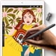 thumbnail image 4 of Funda de silicona de dibujos animados compatible con Apple Mu8F2Am Pen Holder Cover Skin Pocket Cover Accesorio para iPad Pro Funda protectora para punta de lápiz (cian) Ormromra CZDZ-ZC60-5, 4 of 7