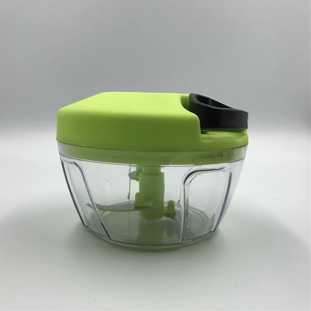 Pull Chop Chopper/procesador de alimentos manual con mecanismo de cable, verde brillar Electrónica