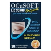 OCuSOFT Original Eye Lid Scrub Pads - 30 ct (Packaging May Vary)