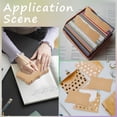 thumbnail image 5 of 50Pcs DIY Paper Blank Greeting Cards Rectangle Tan 150~153x100~102x0.2mm, 5 of 7