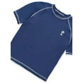 thumbnail image 4 of iXtreme Boys Solid Rash Guard Swim Top with Short Sleeves, Sizes 4-18, 4 of 4