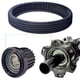 thumbnail image 2 of Herramienta de reparación ligera para tuercas de buje de bicicleta, piezas de repuesto de aleación de aluminio M44 1.25 A 60 Engranajes, 2 of 8