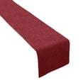 thumbnail image 2 of Chemin de Table Transparent pour Décoration de Mariage - Nappe de Fête en Polyester Plissée, Chemin de Table Décoratif Réutilisable, Vin, JKODE, 2 of 9