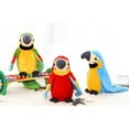 thumbnail image 4 of Musuos Talking Stuffed Parrot Repeat, Electronic Bird Speaking Pet, 4 of 4