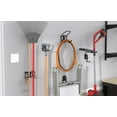 thumbnail image 2 of Closetmaid 3438300 Heavy Duty Kit Of (5) Metal Garage Lawn Power Equipment Wall Mount, 2 of 3