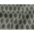 thumbnail image 4 of oneOone Viscose Jersey Dusty Green Fabric Geometric Line Ikat Sewing Material Print Fabric By The Yard 60 Inch Wide, 4 of 5