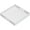 Glossy White, variant on Glossy White Sturdy Acrylic Serving Tray with Handles-12x20 Inch-Serving Coffee, Appetizer, Breakfast-Kitchen Countertop, Makeup Drawer Organizer, Vanity Table, Ottoman, Decorative Tray