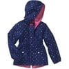 Pink Platinum Girls' Heart Print Anorak