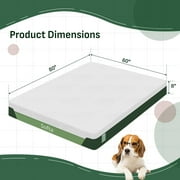 FlexiSpot Memory Foam Mattress – Bamboo Viscose Cover, 3-Layer Cooling Gel Infusion, Green Tea Support, Medium Firm, CertiPUR-US Certified, Machine-Washable, Bed-in-a-Box
