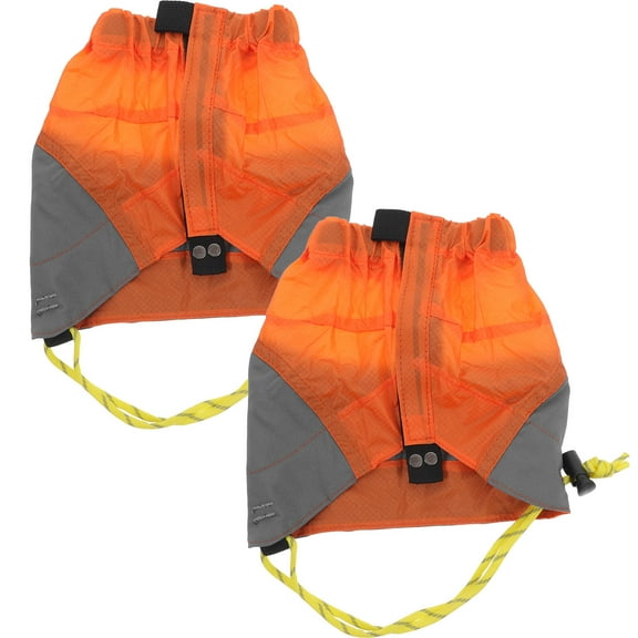TAILTOSS 1 Pair Lightweight Waterproof Gaiters for Outdoor Activities 8.7x7.9x0.2In