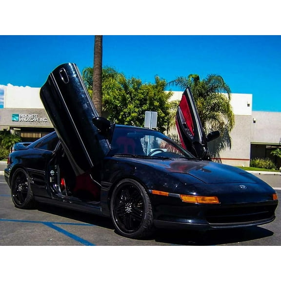 Vertical Doors Inc VDCMRS89992DR Lambo Vertical Door Kit Compatible with 1989-1999 Toyota MR2/MRS 2-Door