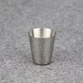 thumbnail image 4 of PENGXAING 4 Pcs Tasse Mini en Acier Inoxydable pour Café Bière Camping Voyages, 4 of 12