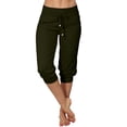 thumbnail image 2 of Pants for Women Lightweight Sweatpants Summer Casual Athletic Cropped Joggers with Pockets Gym Clothes, 2 of 6