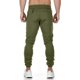 thumbnail image 4 of Gibobby pantalones anchos mujer Pantalones de hombre con cordones casuales de color con cordón Bolsillos laterales sólidos Pantalones de cintura (Verde, M), 4 of 5