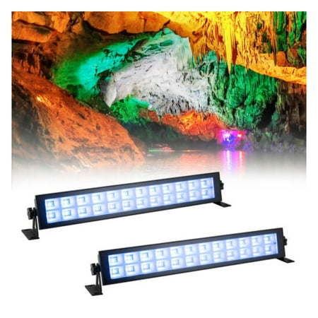 

ChicCrest 2X Dimmable Wall Washer Light RGBW Dimmable LED Ceiling-mounted DJ Effect Lamp