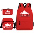 thumbnail image 1 of Boys And Girls Multi-functional Bag, Wear-resistant Burden Reduction, Three-piece Set, Suitable For School, Outdoor-week, 1 of 5