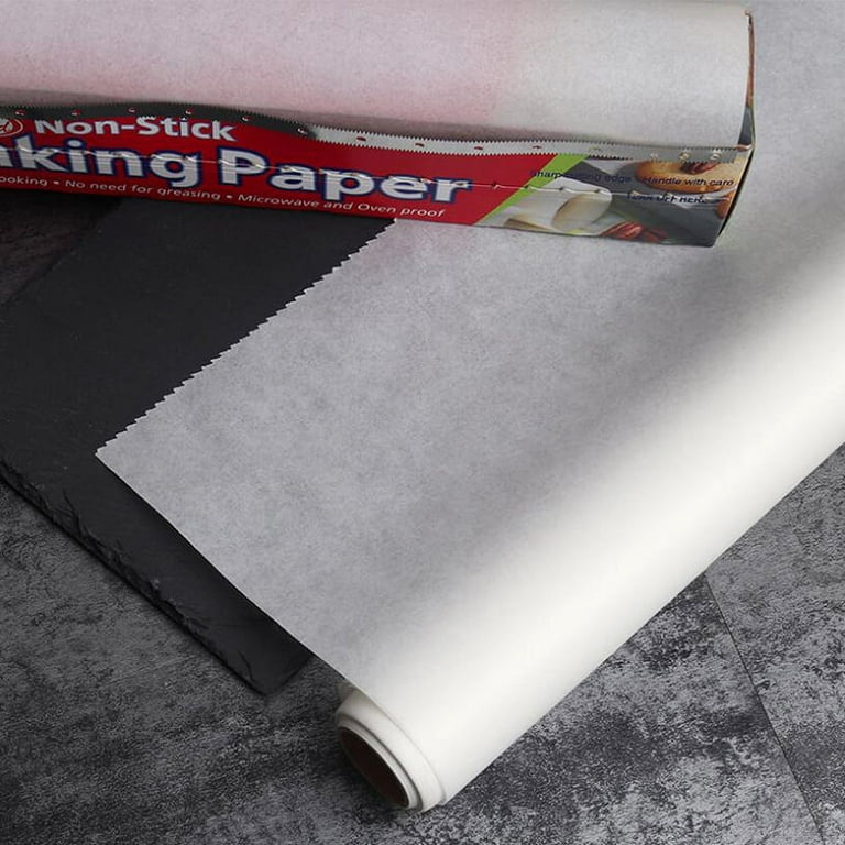 5M Parchment Paper Silicone Mat Baking Pad Roll Wax Non Stick