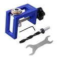 thumbnail image 2 of figatia Drill Guide Locator for Cabinet Door Rebounder,Cabinet Hardware Jig Punch Locator Drill Guide for Shelf, Woodworking, Home With 1 Bit, 2 of 8