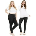 thumbnail image 2 of Stretch Is Comfort Women's Plush Minky Fleece Leggings | Adult Small- 5x, 2 of 7