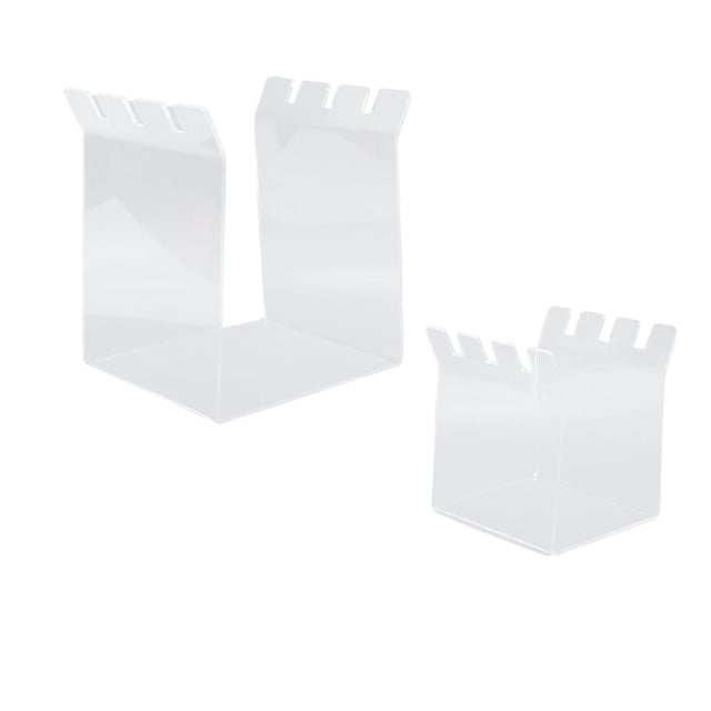 Soporte ajustable para bolsas de congelador, de acrílico, para almacenar alimentos y organizar la cocina.