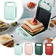 thumbnail image 1 of Sandwichera Hogar En Internet Ligera Desayuno Máquina Sándwiches Eléctrica Molde para Pasteles Asador Controlador Pan Tostadoras a Presión, 1 of 7