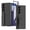 Black, variant on Dteck Case for Samsung Galaxy Z Fold 7,Shockproof PC Case Built-in Screen Protector Hand Strap Slim Cover for Galaxy Z Fold 7,Silver
