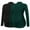 Black/Deep Green, variant on Maternity Tops Shirts Long Sleeve Maternity Pregnancy Clothes for Women 2-Pack