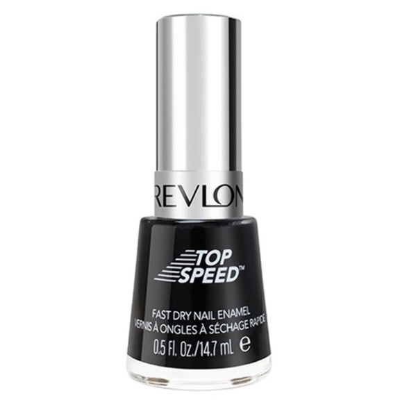 Revlon Top Speed Fast Dry Nail Enamel, 890 Black Magic, 0.5 fl oz