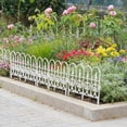 thumbnail image 7 of Cadancy Garden Fence Outdoor Border Edging Decorative Metal Fencing Panels for Yard Landscape Patio Flower Bed Barrier Lawn Pathway Walkway Driveway Decor Easy Install, 7 of 7