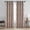 Brown, variant on Noelle Checkered Geometric Jacquard Grommet Window Curtain Panel, Navy, 54x90 Inches