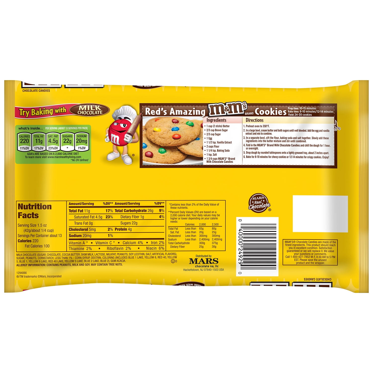 Peanut M Ms Nutrition Info Besto Blog