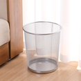 thumbnail image 2 of Waste Paper Dustbin Black Wire Heavy Duty Paper Bucket for Home Bureau A Wastepaper Set Other Cleaning Supplies Happy Day!, 2 of 7