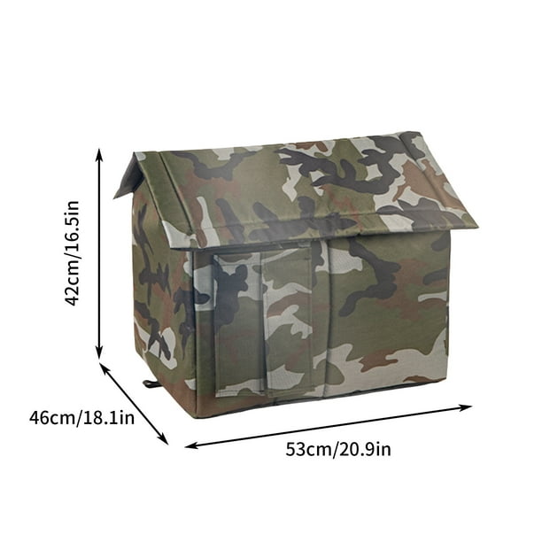 Herramientas y mejoras para el hogar Casa de invierno al aire libre Casa acolchada Casa plegable Casa extraviada Protector solar Una picadora