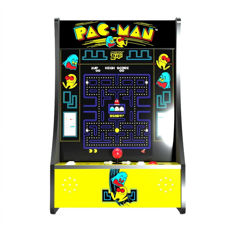 Arcade1Up PAC-MAN Video Game Machine, 12-in-1, 17