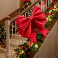 thumbnail image 3 of ZSBCMY Large Holiday Bow, Indoor Outdoor Christmas Decoration, Spring Festival Bow, Versatile Bow for Year’s Celebrations, Stunning Bow for Festive Arrangements, 3 of 8