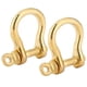 thumbnail image 1 of LetCart Grillete Anillo D, 2 Set Heavy-Duty 304 Acero Inoxidable Anillo D, Tornillo Pasador Ancla Grillete para Tracción de Alambre de Acero, Aparejo, Recuperación de Vehículos, Transporte, Amarres, 1 of 14