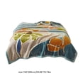 thumbnail image 2 of RKSTN polyester Raschel blanket Thick Raschel Blanket Winter Warm Blanket Flannel Cover Blanket Bed Sheet Double-layer Antistatic Cloud Blanket, 2 of 5