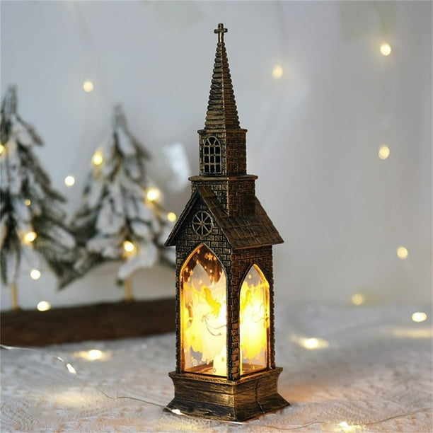 Decoraciones navideñas, adornos navideños, regalos navideños, decoración navideña, luz de viento, luz, decoración de la casa, creativos, vela, luz de noche, decoración navideña, lámpara decorativa