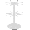 thumbnail image 1 of Countertop Acrylic Rotating Keychain Rack Adjustable 2 Tire Spinner Display Holder Trinkets Jewelry Organizer Stand-A, 1 of 6