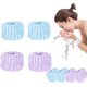 thumbnail image 1 of 4 muñequeras para lavado de cara para maquillaje, yoga, deportes, ducha, diadema facial, spa, muñequeras elásticas para mujeres y niñas, evita que el líquido se derrame en los brazos (Violeta Azul) Rojo Verde, 1 of 5