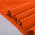 thumbnail image 4 of Mifsaly Yoga Crop Tops for Women Slim Fit Ribbed Short Sleeve Cropped T-Shirt Breathable Soft Stretchy Seamless Athletic Workout Tee Orange,M, 4 of 6