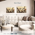 thumbnail image 4 of Elephant Stock Abstract Earth Tone Swirls Wall Art - Horizontal Canvas Wall Art - Living Room Wall Decor - Abstract Canvas - Beige And Brown Decor - 36" x 24", 4 of 8