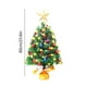 thumbnail image 3 of Mini árbol de Navidad de escritorio, paquete de árbol de Navidad, decoración navideña, adornos para árbol, 3 of 6