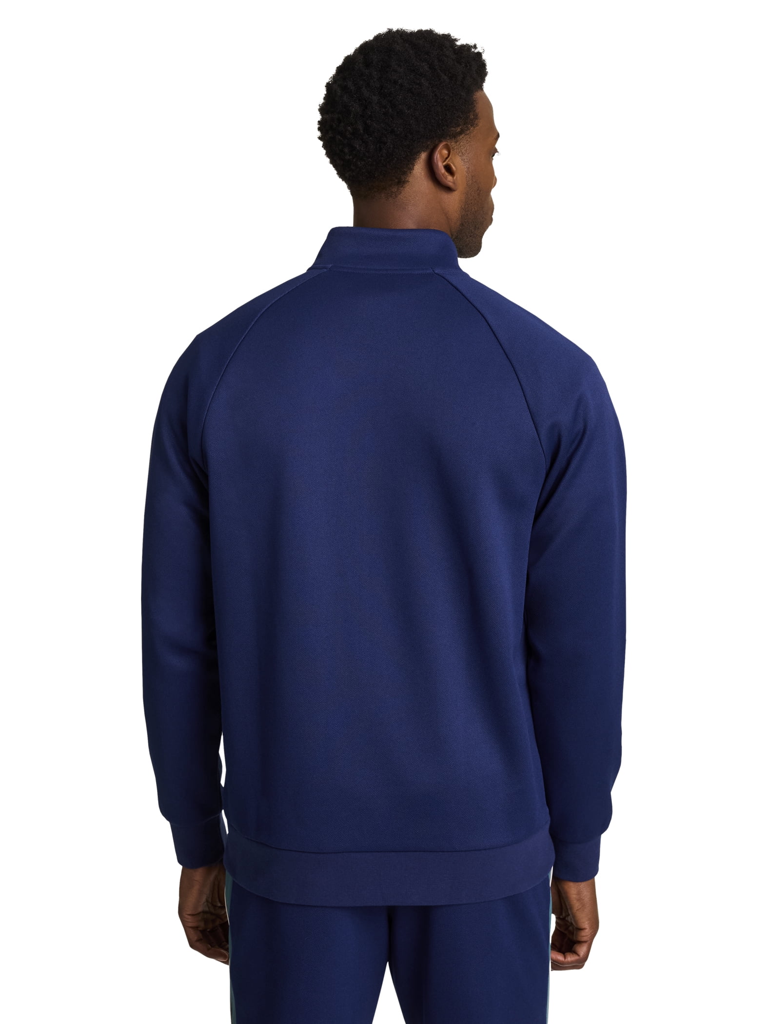 Reebok Men's and Big Men's Tenacity Mock Neck Full Zip Jacket, Sizes S-3XL